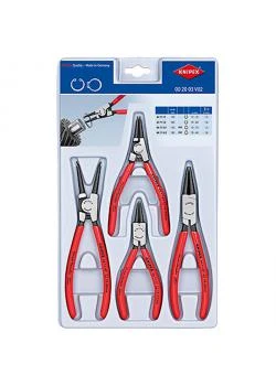 Sicherungsringzangen-Set - 4-teilig - Gerade Spitzen 3 Sicherungsringzangen-Set - 4-teilig - Gerade Spitzen