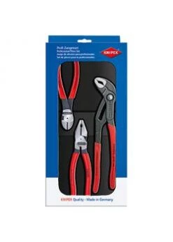 Kraft-Paket - 3-teilig - Alligator-Zangen - Griffe Kunststoff überzogenen