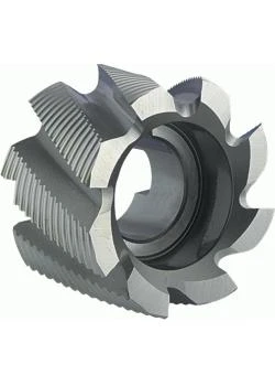 Walzenstirnfräser "HSS Co8 Typ HR" - Feinschruppverzahnt 3 Walzenstirnfräser "HSS Co8 Typ HR" - Feinschruppverzahnt