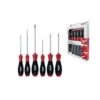 Schraubendreher SoftFinish® - Satz (6-tlg) - Schlitz/Phillips/Pozidriv - 302 HK 601