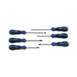 Schraubendreher-Satz - 6-teilig - 6-Kant - Schlitz Und Kreuz