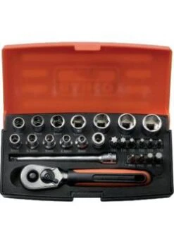 Steckschlüsselsatz 1/4" 25-teilig Bahco