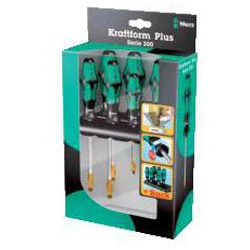 Schraubendreher-Satz 6-teilig - 6-kant Inhalt Schlitz/PH/PZ Wera 3 Schraubendreher-Satz 6-teilig - 6-kant Inhalt Schlitz/PH/PZ Wera