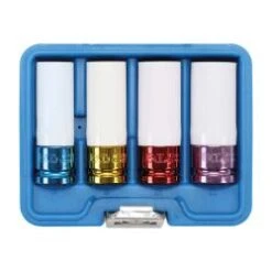 Kraftschoneinsatz-Satz - Antrieb Innenvierkant 12,5 Mm (1/2 '') - SW 17 Bis 22 Mm