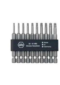 Bit Set Professional - TORX®-Kugelkopf - Serie 7045BE 9570 - Form E 6,3 - 10-teilig