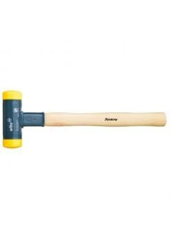 Schonhammer - Rückschlagfrei - Gelb - Mit Hickory-Holzstiel - Serie 800