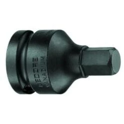 Kraftschraubereinsatz - Antrieb 1/2" - SW- Innen-6-kant 17 Mm - Länge 50 Mm