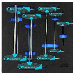 Winkelschraubendreher-Satz - In Check-Tool-Modul - 9-teilig 3 Winkelschraubendreher-Satz - In Check-Tool-Modul - 9-teilig