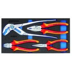 VDE-Zangen-Sortiment - In Check-Tool-Modul - 4-teilig