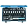 Steckschlüssel-Satz - Antrieb 1/2" - 27-teilig - 12-kant UD-Profil - 10 Bis 30 Mm