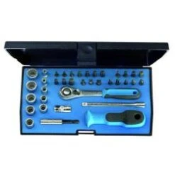 Steckschlüssel-Satz - 1/4" - 37-teilig - UD-IN-IS-PH-PZ-TX