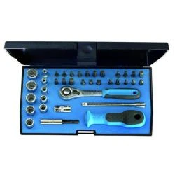 Steckschlüssel-Satz - 1/4" - 37-teilig - UD-IN-IS-PH-PZ-TX 3 Steckschlüssel-Satz - 1/4" - 37-teilig - UD-IN-IS-PH-PZ-TX