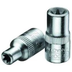 Steckschlüsseleinsatz 1/4" - Außen-TORX - SW TORX 3,86 Bis 9,42 Mm