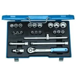 Steckschlüssel-Satz - Antrieb 1/2" - 23-teilig - 6-kant UD-Profil - 8 Bis 32 Mm