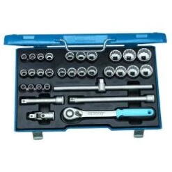 Steckschlüssel-Satz - Antrieb 1/2″ - 31-teilig - 12-kant UD-Profil