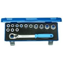 Steckschlüssel-Satz - Antrieb 1/2" - 14-teilig - 10 Bis 24 Mm