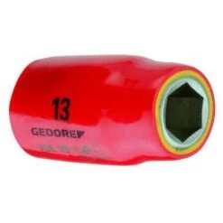 VDE-Steckschlüsseleinsatz - Antrieb 1/2″ - 6-kant - SW 10 Bis 32 Mm - VDE Isoliert Bis 1000 V