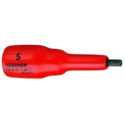 VDE-Schraubendrehereinsatz - Antrieb 1/2″ - Innen-6-kant - VDE Isoliert Bis 1000 V