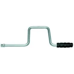 Kurbel - 4-kant Antrieb 1/2″ - Länge 395 Mm - CV-Stahl