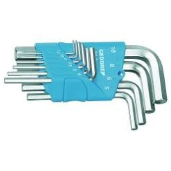 Winkelschraubendreher-Satz Im Halter - 10-teilig - 1,3 Bis 10 Mm Schlüsselweite
