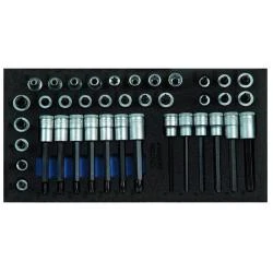 Schraubendrehereinsätze-Satz - In Check-Tool-Modul - 39-tlg. 3 Schraubendrehereinsätze-Satz - In Check-Tool-Modul - 39-tlg.