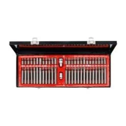 Kombi-Bit-Satz - 54-teilig - Chrom-Vanadium-Stahl - Im Metallkoffer