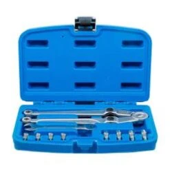 Stirnlochschlüssel-Satz - Verstellbar - Ø 2,5 Bis 9 Mm - Länge 245 Mm - Max. Spannweite 102 Mm - Im Kunststoffkoffer