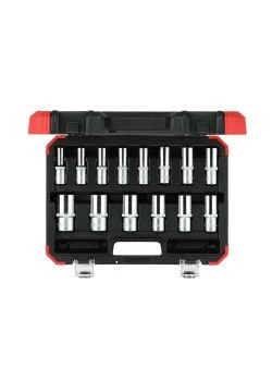 GEDORE Red Steckschlüssel-Satz - Chrom-Vanadium-Stahl - 1/2 Zoll - Lange Ausführung - 14-teilig 3 GEDORE Red Steckschlüssel-Satz - Chrom-Vanadium-Stahl - 1/2 Zoll - Lange Ausführung - 14-teilig