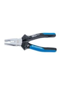 Kombizange - Mit Facette Und Schneider - Länge 180 Mm - Verchromt Hochglanz - Made In Germany