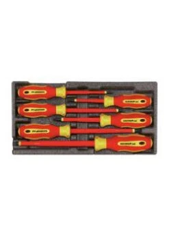 GEDORE Red VDE Schraubendreher-Satz - Im 1/3 Schaumstoffmodul - 6-teilig