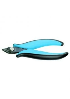 Miniatur Elektronik-Seitenschneider - 138 Mm - Mittelharter Draht - 21° Gewinkelte Schneiden - Ohne Fase