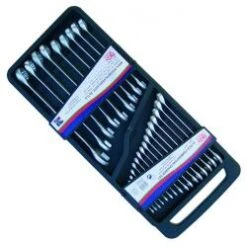 Maulringschlüssel-Satz - CV-Stahl - 6 Bis 32mm - 25-tlg - Im Displaykoffer