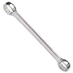 Doppel-Ringschlüsselsatz "BGS" - CV-Stahl - 6-22mm - 8-tlg - Extra Flach - In Ro