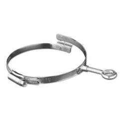 Brückenschelle Mit Befestigungsöse - Edelstahl - Spannbereich-Ø 205 Bis 535 Mm - Bandbreite 12 Mm - Preis Per Stück