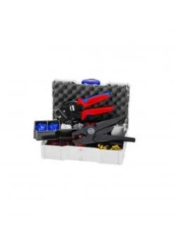 Crimp-Set Im TANOS-systainer® - Mit Aderendhülsen - Inklusive Crimpzange 97 53 09 Und Abisolierzange 12 40 200