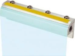 Luftvorhang - Bewegtes Luftvolumen 10 Bis 250 M³/min - Luftverbrauch 0,4 Bis 10 M³/min - Anschluss 1/4" - Breite 80 Bis 2000 Mm