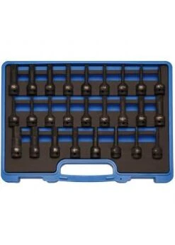 Kraft-Biteinsatz-Set - T25 Bis T80 - Innen-6-kant 5 Bis 19 Mm - Innenvielzahn M5 Bis M18