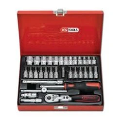 Steckschlüsselsatz 1/4" 33-teilig KS