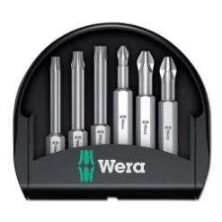 Bit-Sortiment, Bits Mini-Check PH/PZ/TORX TX50 - Zähhart - Wera