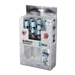 Schraubendreher-Satz 6-teilig - Stainless Wera Inhalt Schlitz/PH/PZ