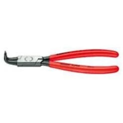 Sicherungsringzange Abgewinkelt Für Innenring - Poliert Mit Tauchkunststoffgriff