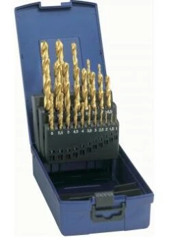 Spiralbohrer-Satz D338N - Durchmesser 1 Bis 13 Mm - Spiralwinkel 25 Bis 30° - Set 24 Und 25 Stück - Preis Per Set