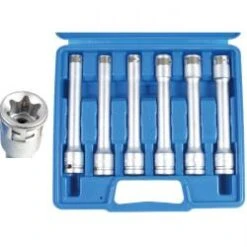 E-Profil-Einsatz-Set 1/2" - 6-teilig - Extra Lang - E10 Bis E20