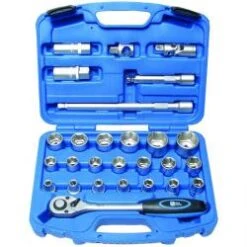 Steckschlüsselsatz 1/2" - 5/16" - 1 1/4" - 27-teilig - ProTorque® - Zöllig