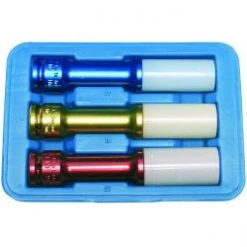 Kraft-Schoneinsätze - 3-teilig - 150 Mm Tief - 17, 19, 21 Mm - 1/2"