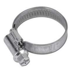 Restposten - Schneckengewinde-Schlauchschelle - Ø 300-320 Mm - Bandbreite 9 Mm - Geprägt - Innen Glatt - Stahl Verzinkt W1 - VE 25 - Preis Per VE
