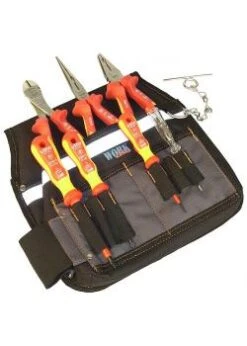 Zangen CompacT-Set - Verchromt - 7-teilig - Mehrkomponentengriffe