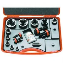 Spalt-Blechlocher-Set Tristar - PG - 10 Abm. (PG9 Bis PG 48 Und Ø30,5)