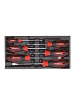 GEDORE Red Schraubendreher-Satz - Im 1/3 Schaumstoffmodul - 6-teilig
