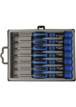 Schraubendreher-Satz - Präzision - T-Profil T6 X 50 Bis T20 X 50 - 7-tlg.